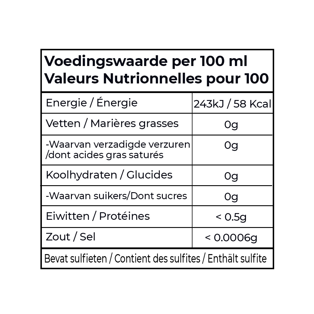 Zero Sugar Sparkling Witte Wijn