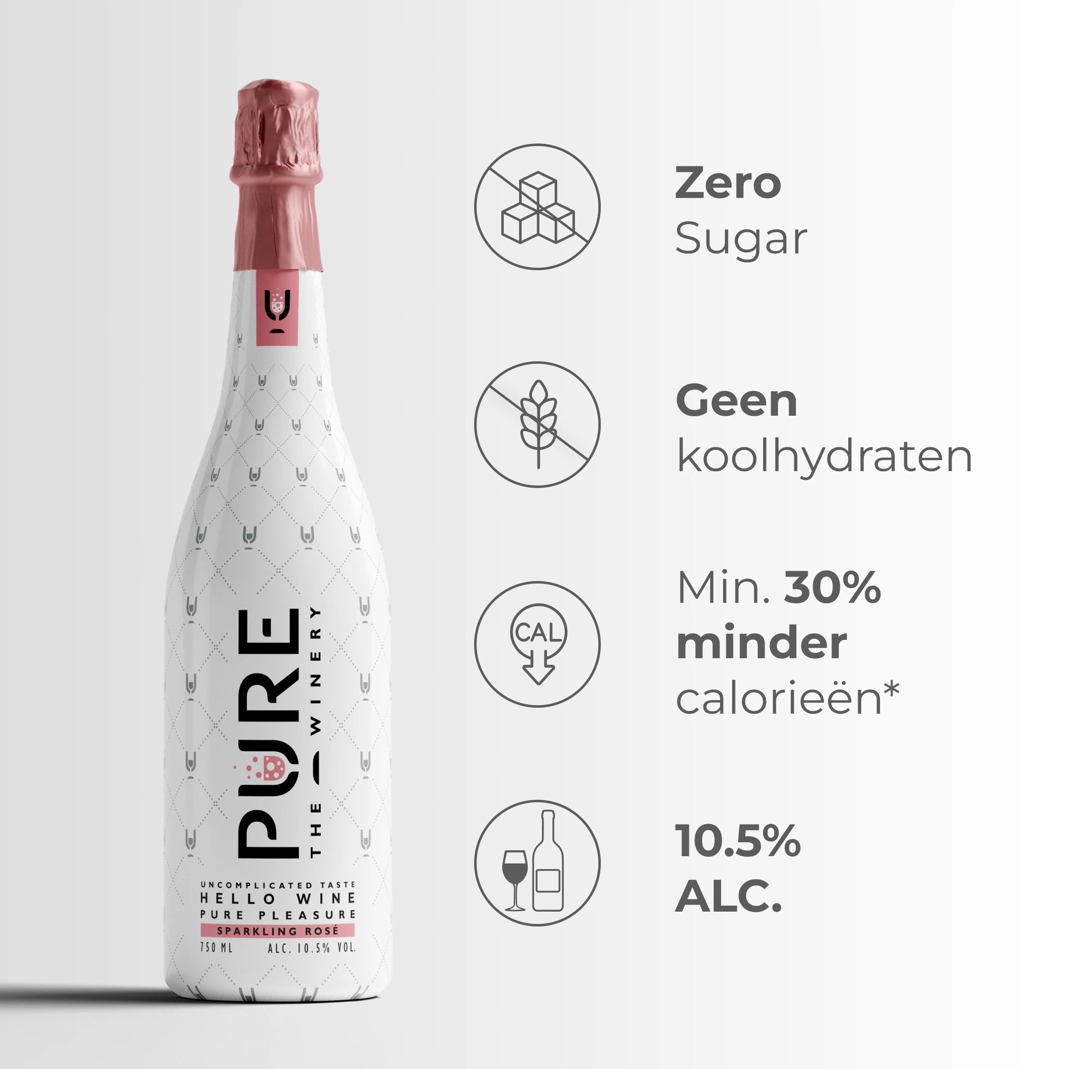 Zero Sugar Sparkling Rosé